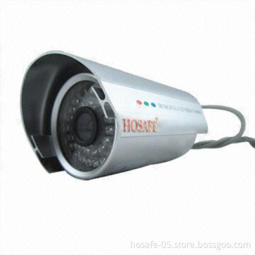 Water-resistant Metal Bullet Camera for Outdoor and Indoor Use, CMOS/Sony Image Sensor